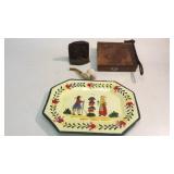 Bookends, Platter, Pipe, Paper Cutter