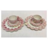 38 Pieces Shell Design Italian Ceramics