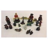 18 Cast Iron Novelty Figures