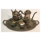 Silver Plate Tea Service