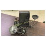 Counter Top Showcase, Group Tinware