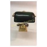 Brass Bankers Lamp