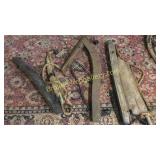 3 Farm Tools Made Into Hanging Lights