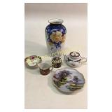 6 Pieces Porcelain and China