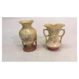 2 Hull Art Pottery Vases