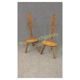 Pair Spanish Caviler Chairs