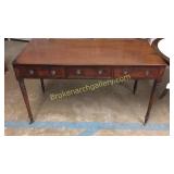 English Mahogany Writing Desk