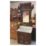 Victorian Washstand W Mirror