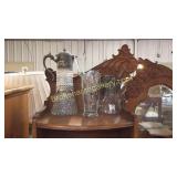 2 Silver Overlay Martina Pitchers, Water Pitcher