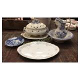 5 Pieces China, Ironstone