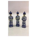 3 Asian Figures