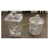 Irish Crystal Jar, Biscuit Jar