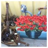 Group of Vintage Metal Items