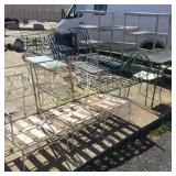 13 Pieces Metal Outdoor Furinture