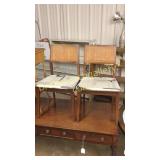 Pair Danish Modern Side Chairs