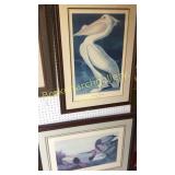 2 Audubon Wildlife Prints