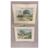 2 Charleston Watercolors, Elmer Zarney