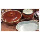 3 Pieces Drip Glaze Stoneware