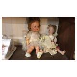 2 Vintage Dolls