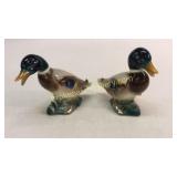 2 Art Pottery Ducks
