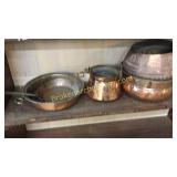 5 Pieces Copperware