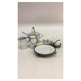 6 Pieces Enamelware