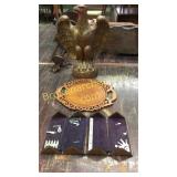 Composition Eagle, Sewing Attachment Box, Tray