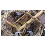 Basket of Assorted Kitchen Items