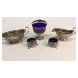 5 Sterling Table Items