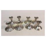8 Weighted Sterling Candlesticks