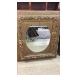 Ornate a Gilt and Gesso Wall Mirror