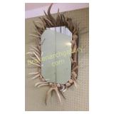 Mule Deer Antler Mirror