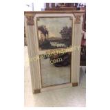 60" x 40" Trumeau Mirror