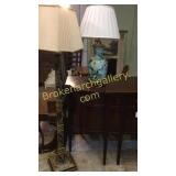 Decorative Floor Lamp & Asian Table Lamp