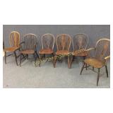 6 Elmwood Captains Chairs