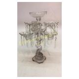 Pair Victorian Dolphin Pedestal Candleabra