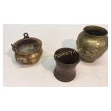 3 Pieces Bronze and Copper