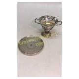 Silver Plate Center Piece, Reticulated Tray