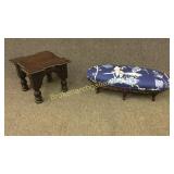 2 Antique Footstools