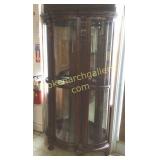 Bow Front China Cabinet