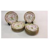 28 English Transfer Plates, Rim Soups