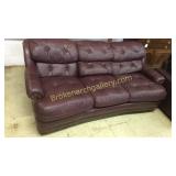 Tufted leather Sofa by Bernhardt Furniture CO.
