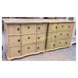 Pair Decorative Swedish Style Chest