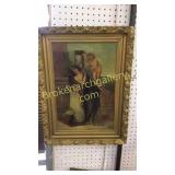 Oil on Board in Gilded Frame