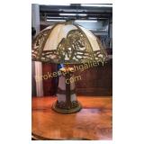 Tiffany Style Slag Glass Lamp