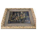 Oil on Canvas, String Quartet