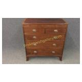 2 Over 3 Inlaid English Chest