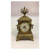 French Brass Mantle Clock