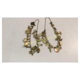 2 Charm Bracelets, Most 14 k Charms