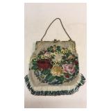 Beautiful Seed Beaded Art Deco Purse